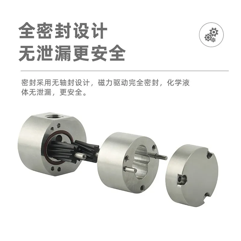 Stainless Steel Magnetic Drive Gear Oil Pump